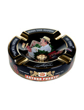Load image into Gallery viewer, Arturo Fuente &quot;Hands of Time&quot; 4-Cigar Large Ashtray (Black)
