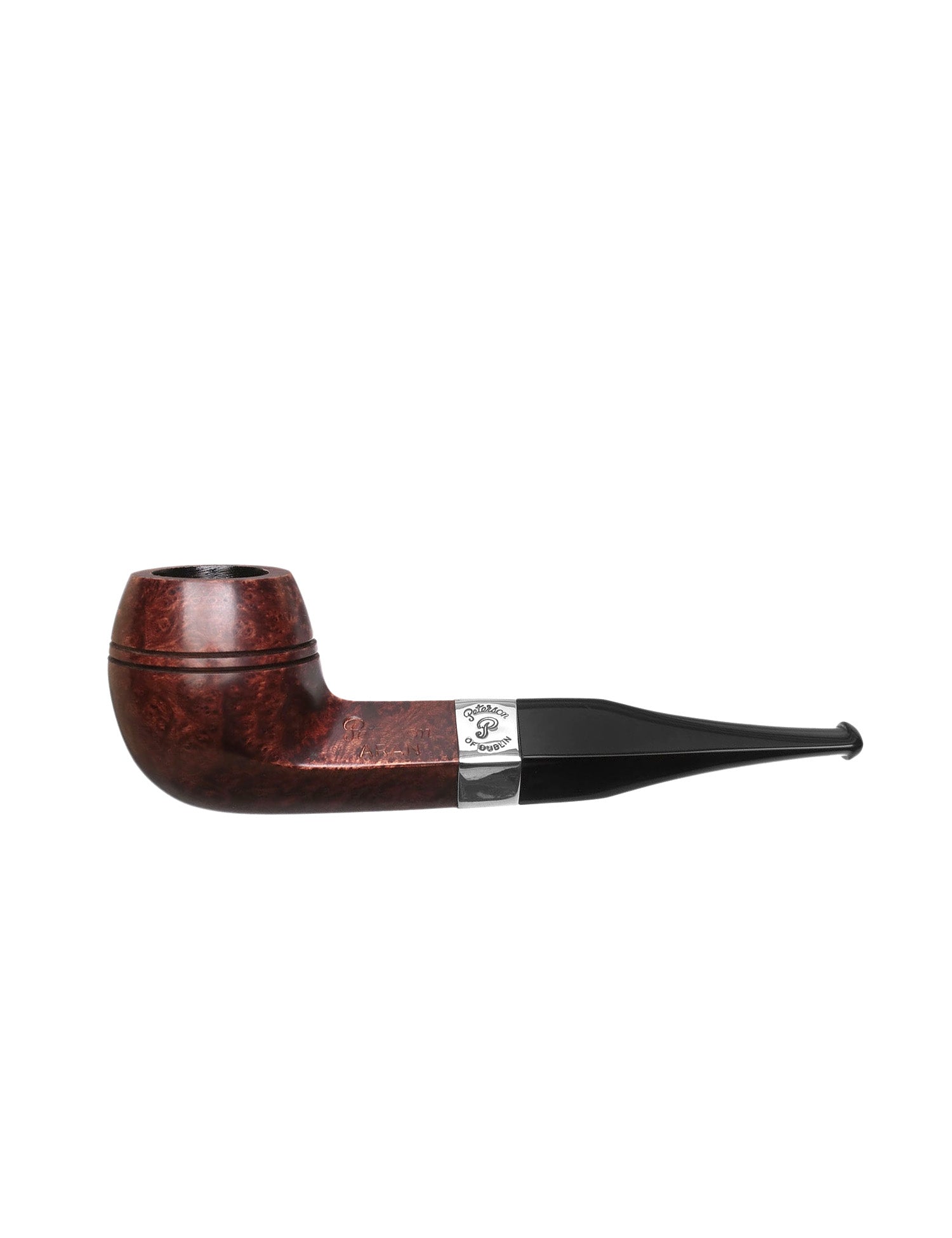 Peterson Aran 150 Nickel Band Tobacco Pipe