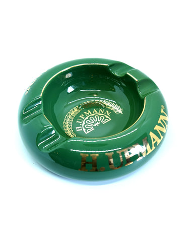 H. Upmann 4-Cigar Ceramic Ashtray (Emerald Green)