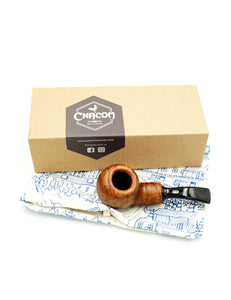 Chacom Reverse Calabash Brown Tobacco Pipe